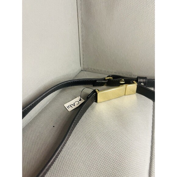 New Cabi Belt Medium Stretch Gold And Brown 39 Inches